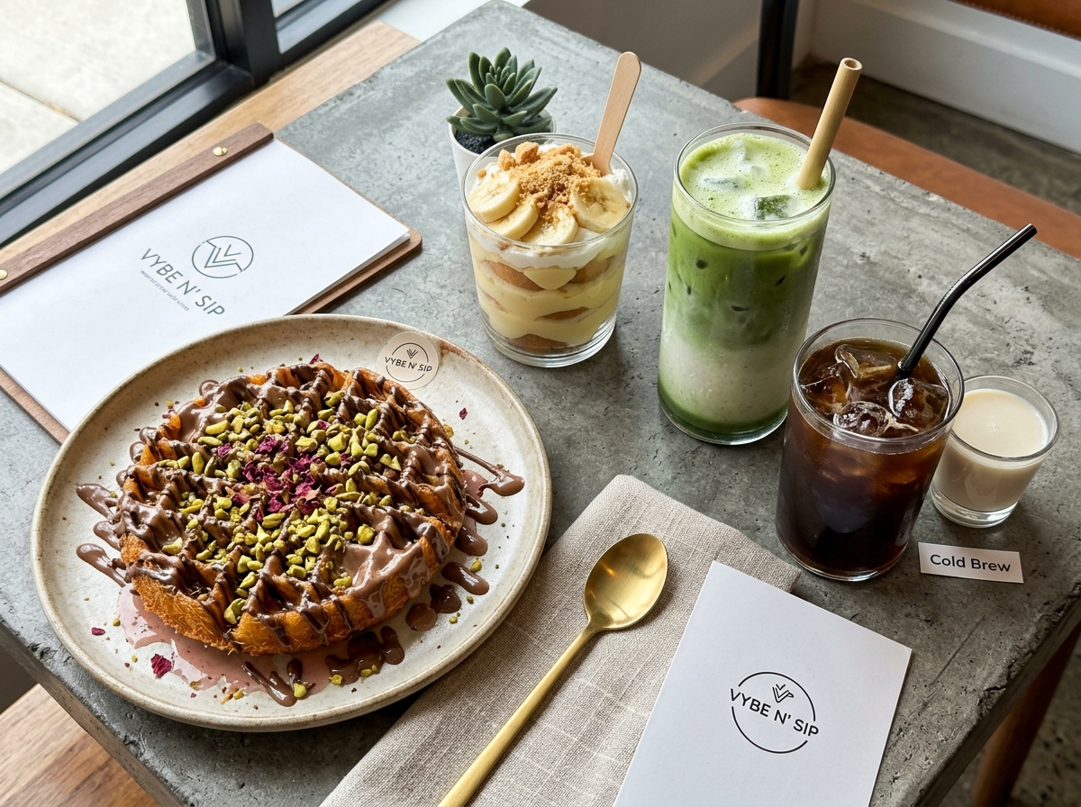 Signature Dessert & Beverage Spread